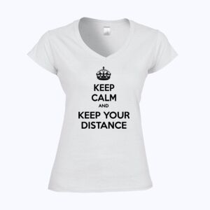 Softstyle™ women's v-neck t-shirt Thumbnail