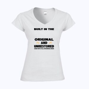 Softstyle™ women's v-neck t-shirt Thumbnail