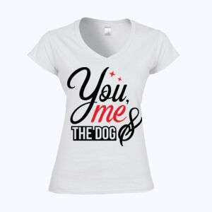 Softstyle™ women's v-neck t-shirt Thumbnail