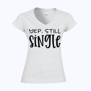 Softstyle™ women's v-neck t-shirt Thumbnail