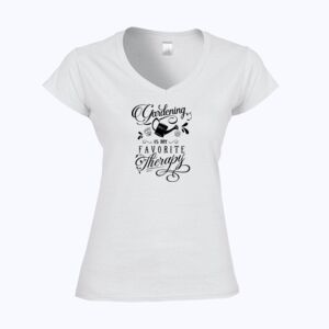 Softstyle™ women's v-neck t-shirt Thumbnail
