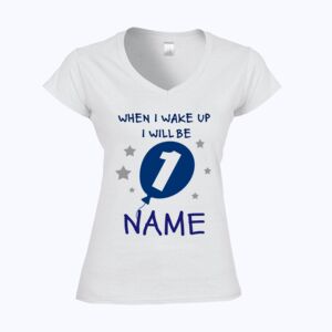 Softstyle™ women's v-neck t-shirt Thumbnail
