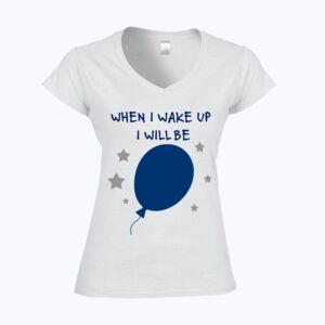 Softstyle™ women's v-neck t-shirt Thumbnail