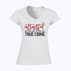 Softstyle™ women's v-neck t-shirt Thumbnail
