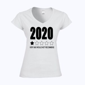 Softstyle™ women's v-neck t-shirt Thumbnail