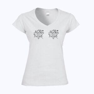Softstyle™ women's v-neck t-shirt Thumbnail
