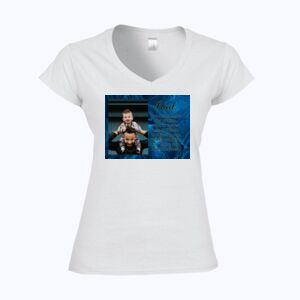 Softstyle™ women's v-neck t-shirt Thumbnail