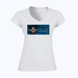 Softstyle™ women's v-neck t-shirt Thumbnail