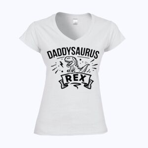 Softstyle™ women's v-neck t-shirt Thumbnail