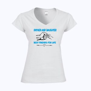 Softstyle™ women's v-neck t-shirt Thumbnail