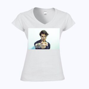 Softstyle™ women's v-neck t-shirt Thumbnail