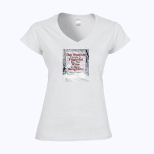 Softstyle™ women's v-neck t-shirt Thumbnail