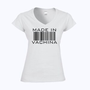 Softstyle™ women's v-neck t-shirt Thumbnail