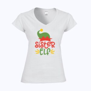 Softstyle™ women's v-neck t-shirt Thumbnail