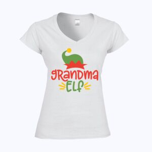 Softstyle™ women's v-neck t-shirt Thumbnail
