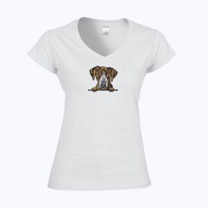 Softstyle™ women's v-neck t-shirt Thumbnail