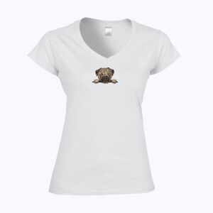 Softstyle™ women's v-neck t-shirt Thumbnail