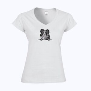 Softstyle™ women's v-neck t-shirt Thumbnail