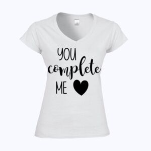 Softstyle™ women's v-neck t-shirt Thumbnail