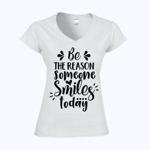 Softstyle™ women's v-neck t-shirt Thumbnail
