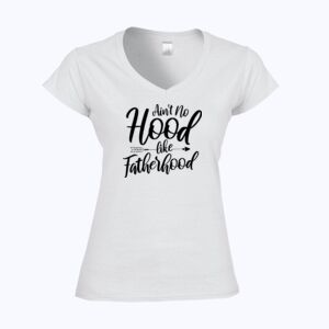 Softstyle™ women's v-neck t-shirt Thumbnail