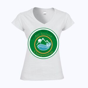 Softstyle™ women's v-neck t-shirt Thumbnail