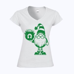 Softstyle™ women's v-neck t-shirt Thumbnail