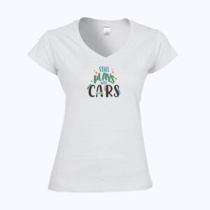 Softstyle™ women's v-neck t-shirt Thumbnail