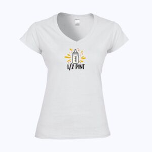Softstyle™ women's v-neck t-shirt Thumbnail