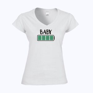 Softstyle™ women's v-neck t-shirt Thumbnail