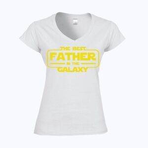 Softstyle™ women's v-neck t-shirt Thumbnail