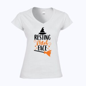 Softstyle™ women's v-neck t-shirt Thumbnail