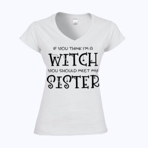 Softstyle™ women's v-neck t-shirt Thumbnail