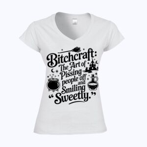 Softstyle™ women's v-neck t-shirt Thumbnail