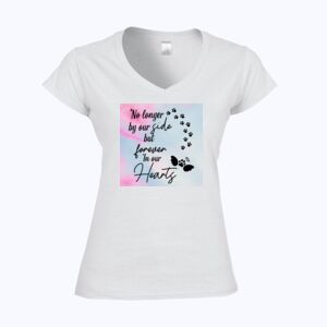 Softstyle™ women's v-neck t-shirt Thumbnail