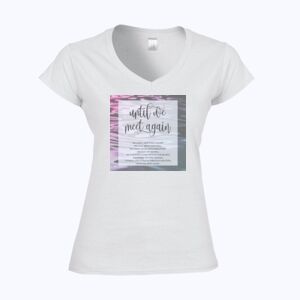 Softstyle™ women's v-neck t-shirt Thumbnail