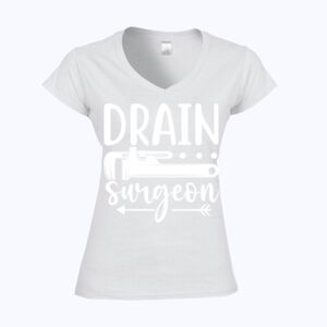 Softstyle™ women's v-neck t-shirt Thumbnail