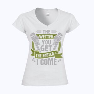 Softstyle™ women's v-neck t-shirt Thumbnail