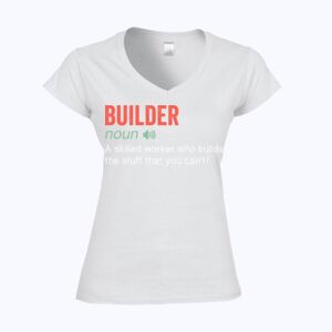 Softstyle™ women's v-neck t-shirt Thumbnail