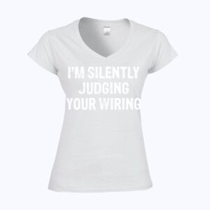 Softstyle™ women's v-neck t-shirt Thumbnail