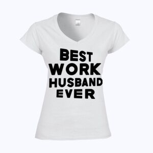 Softstyle™ women's v-neck t-shirt Thumbnail