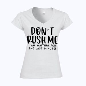 Softstyle™ women's v-neck t-shirt Thumbnail