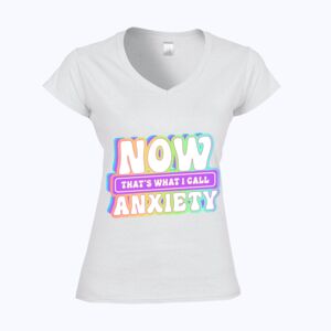 Softstyle™ women's v-neck t-shirt Thumbnail