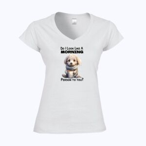 Softstyle™ women's v-neck t-shirt Thumbnail