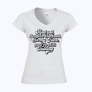 Softstyle™ women's v-neck t-shirt Thumbnail