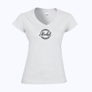 Softstyle™ women's v-neck t-shirt Thumbnail