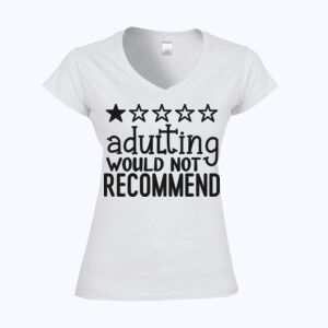 Softstyle™ women's v-neck t-shirt Thumbnail